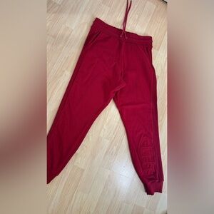 Guess Vibrant Red Casual Pants
